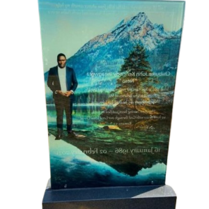 Glass Headstone Only